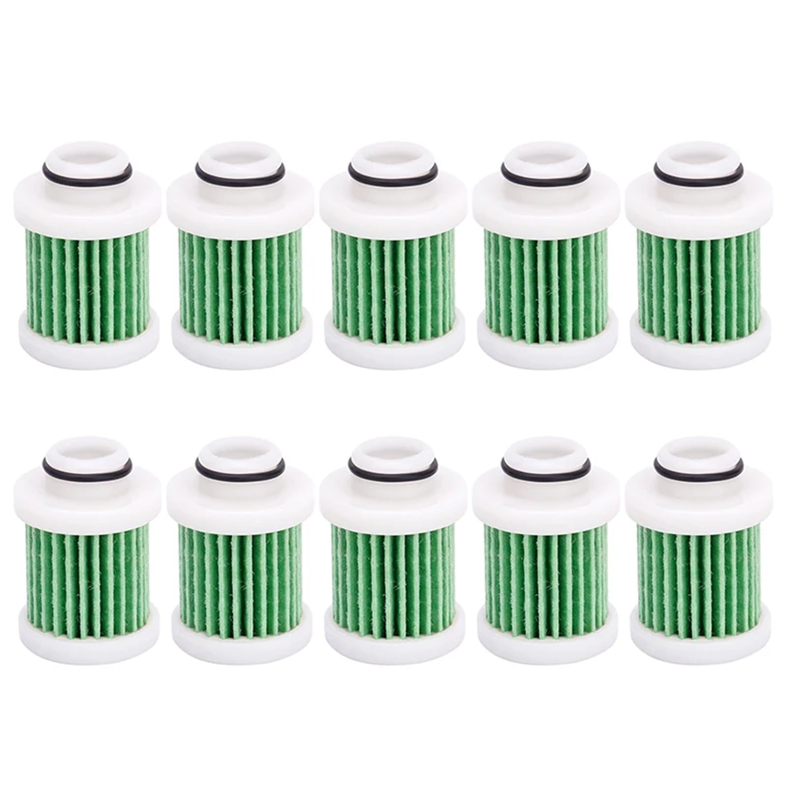 Piezas de coche Limpiador de filtros aceite y gasolina para motocicletas para Yamaha F50-F115 April F60c FT60d 6D8–24563–00(10 Pcs)