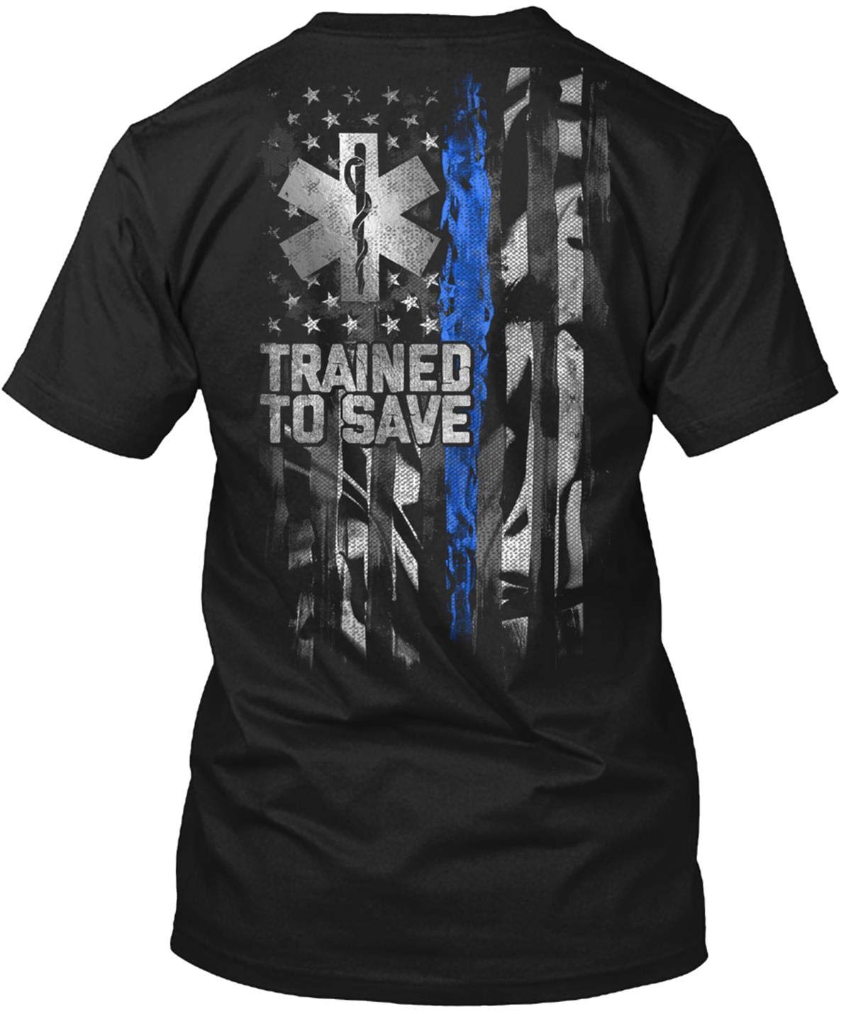 APSRA TRADEREMT Tshirt EMS Trained to Save Gift EMT Tshirt for Men Women Cotton T-Shirt - Regular Fit, Printed T-Shirts for Men 5927