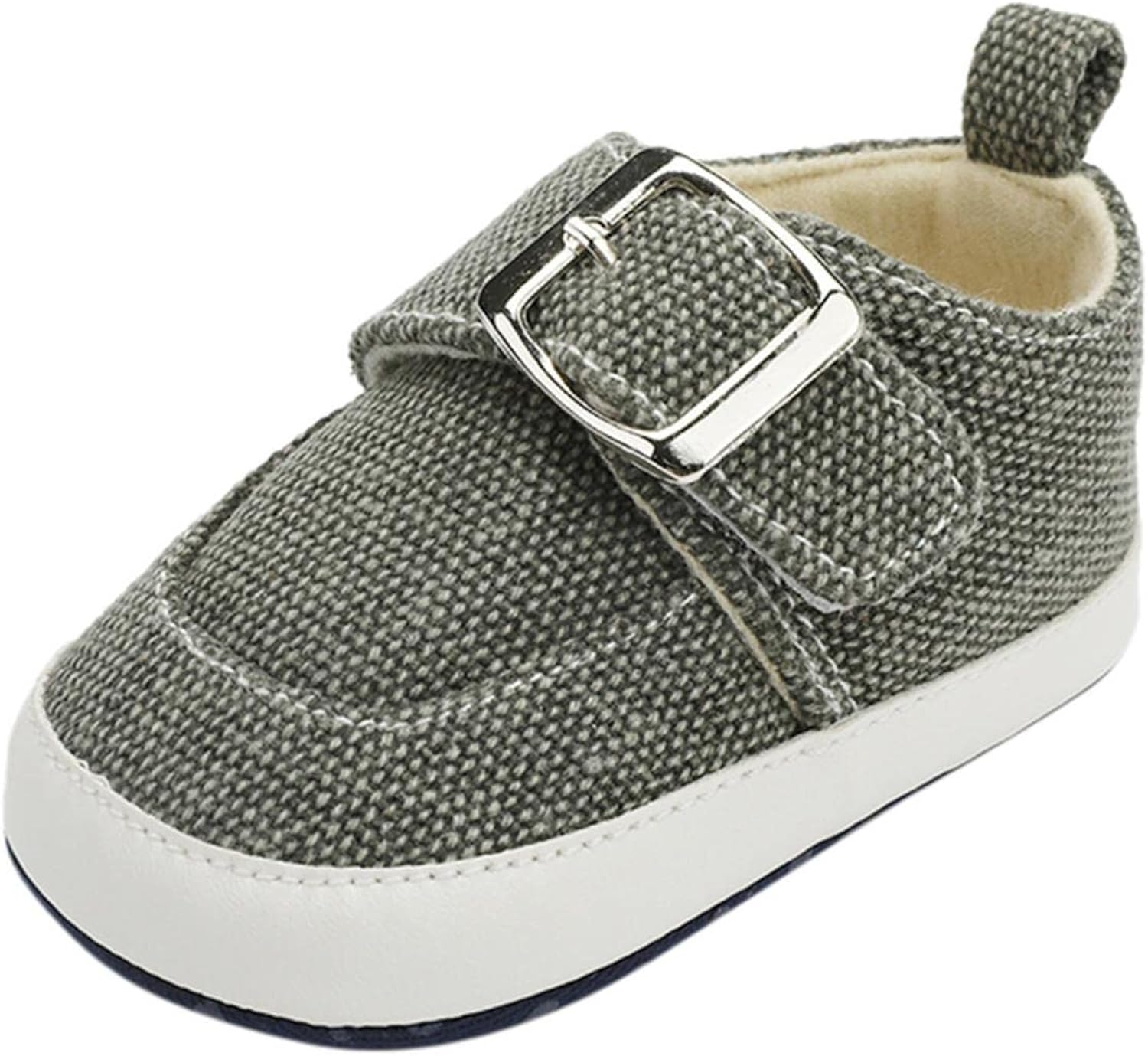 Amosjoption 運動靴 キッズ スニーカー 男の子 女の子 子供ルームシューズ ベビーシューズ ファーストシューズ 冬 ふわふわ 室内履き ベロクロ 軽量 無地 滑り止め 暖かい 子ども用スリッパ 公園遊び カジュアルシューズ 限定特価