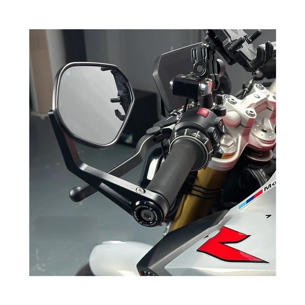 motos Miroir vélo Rétroviseurs Latéraux Réglables Pour Guidon De Moto, Pour F900R, S1000R, R1250, R/RS/RT, R1200R, C400X