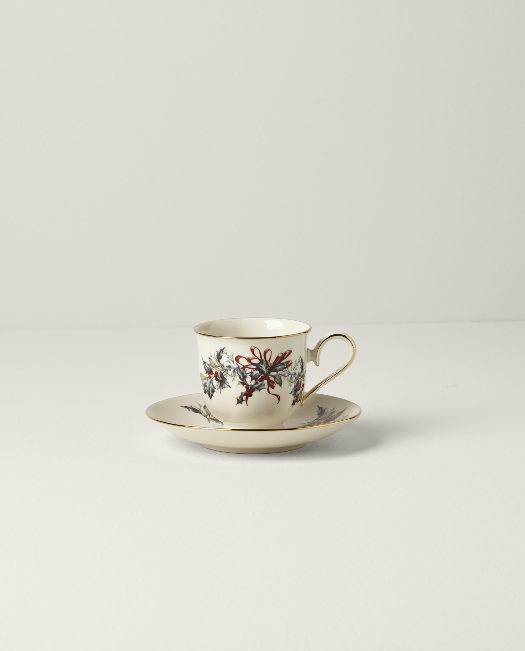 Amazon.com: Lenox 185518032 Winter Greetings Teacup, Christmas