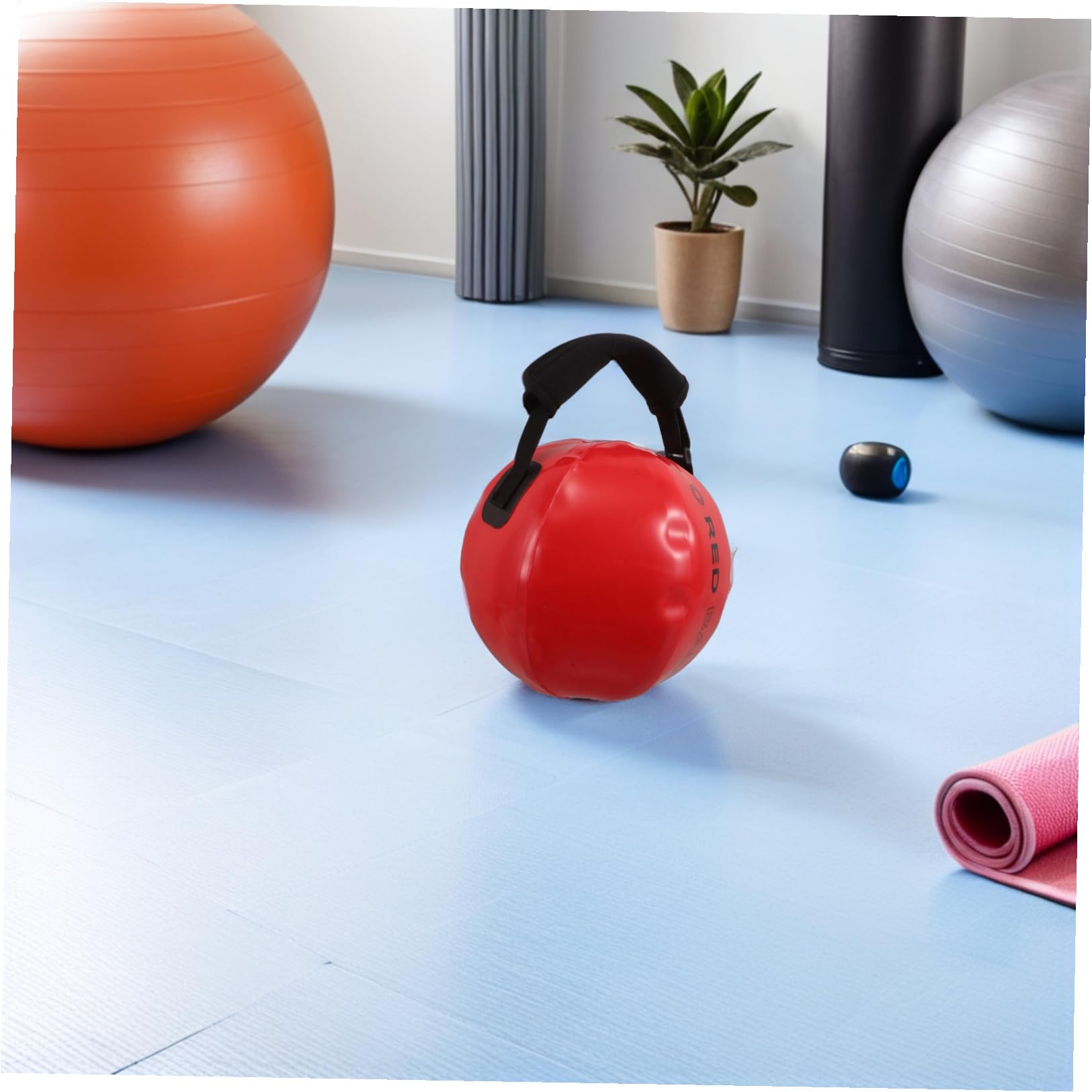 HEMOTON Worek Wodny Do Treningu Siłowego Wytrzymały Worek z Piaskiem i Wodą Idealny Do Kettlebell i Ćwiczeń Domu Oraz Zewnątrz