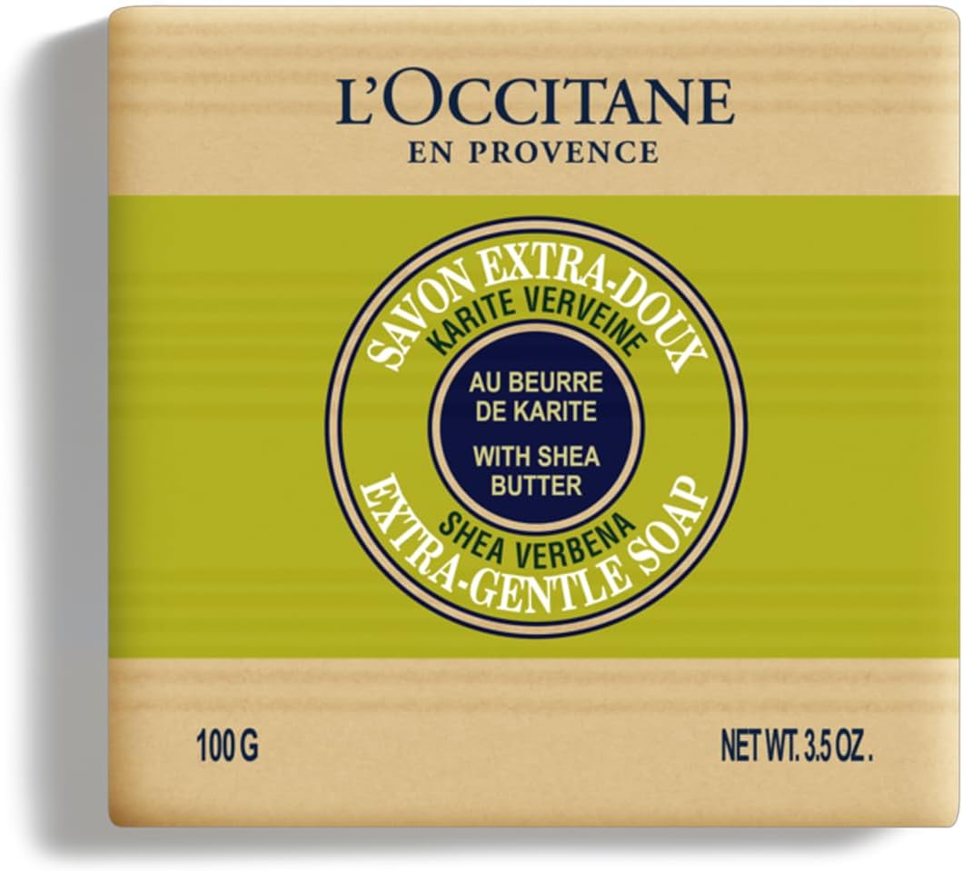 L'OCCITANE Shea Butter Extra Gentle Soap Scented | Palm Oil Free Vegan & 99% Readily Biodegradable Sustainable Beauty Body Wash for All Skin Types