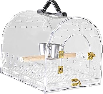 ゆき小鳥用キャリーケースおでかけキャリーアクリルキャリーバード