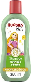Shampoo Huggies Kids Nutrição e Força Enrolados 360 ml