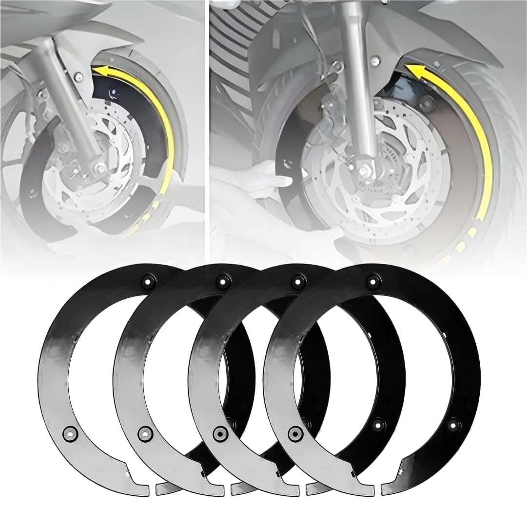 Vagary (ABS) Pro Disc Wheel Cover Pack of 4 for 2 Wheels Suitable only