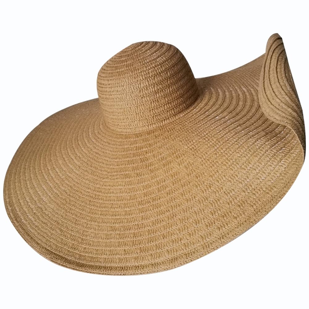 Oversized Beach Straw Hats Sombrero para el Sol para Mujer