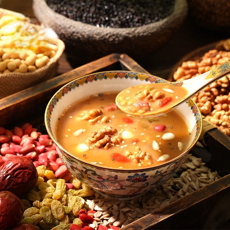 Gezonde en voedzame alternatieve maaltijd Camellia oleifera olie thee, instant maaltijd vervangende poeder, granen… - Image 3