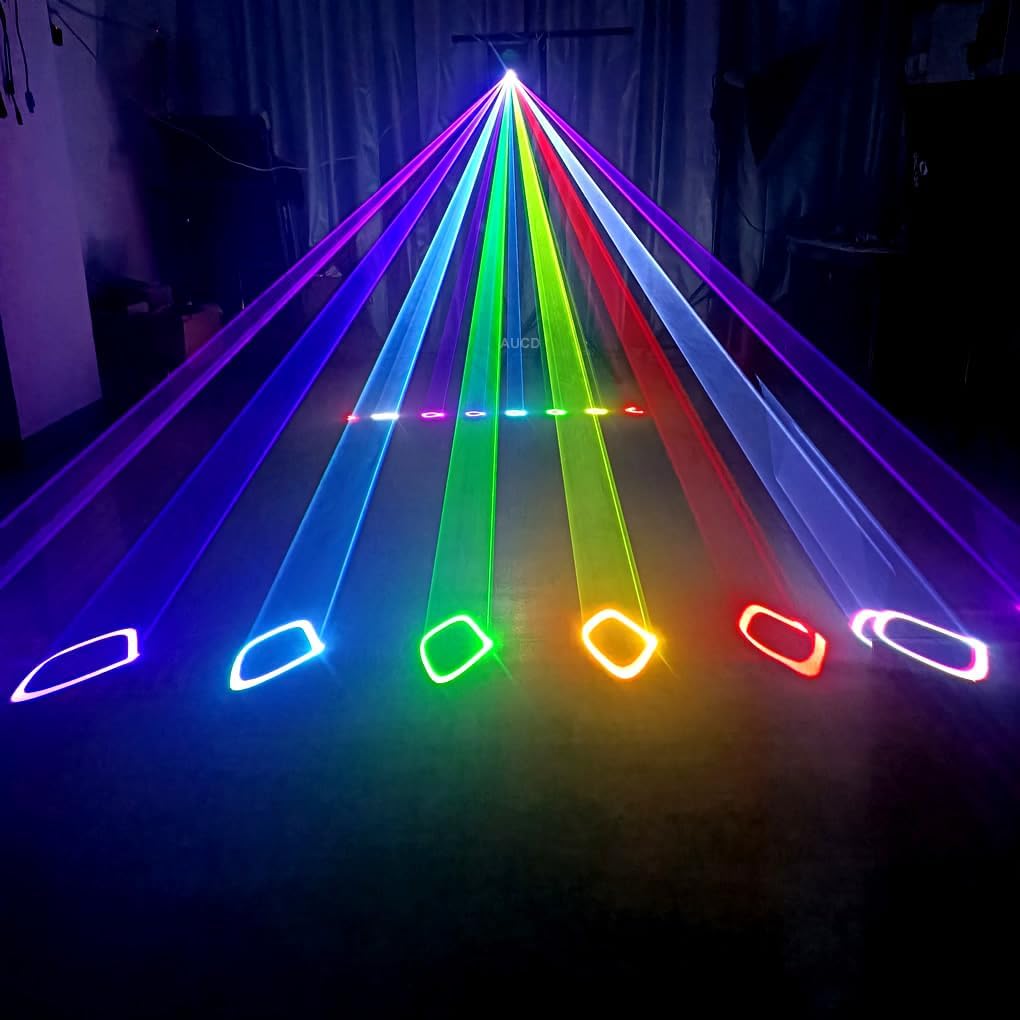 Various laser patterns projected by AUCD CX338B