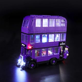 BRIKSMAX Led Lighting Kit for Harry Potter The Knight Bus - Compatible with Lego 75957 Building Blocks Model- Not Include The Lego Set