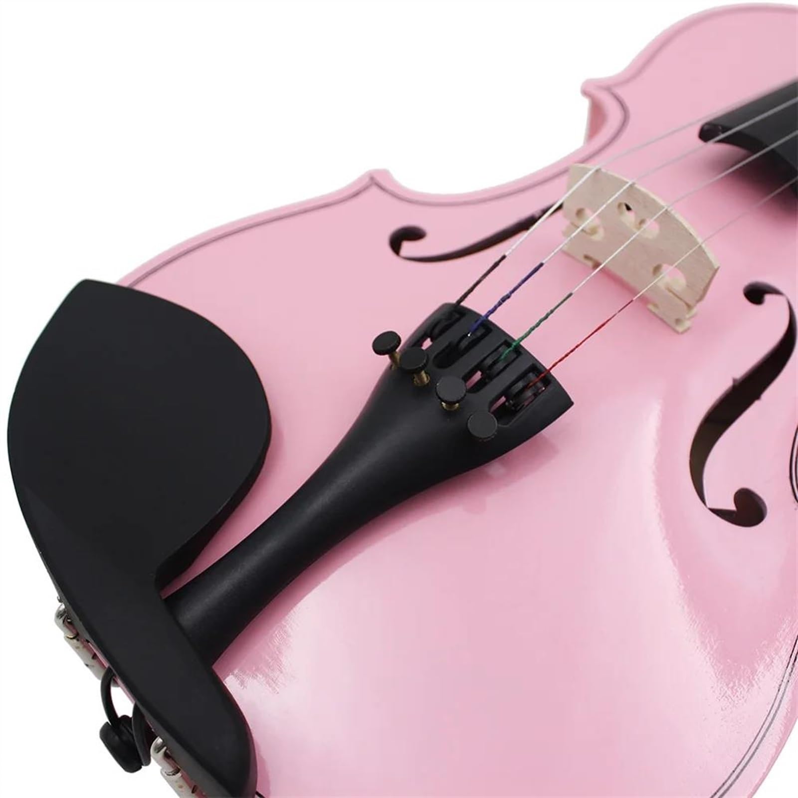 Violine 4/4 Ahorn-Panel Für Anfänger Mit Teilen(Pink Set)