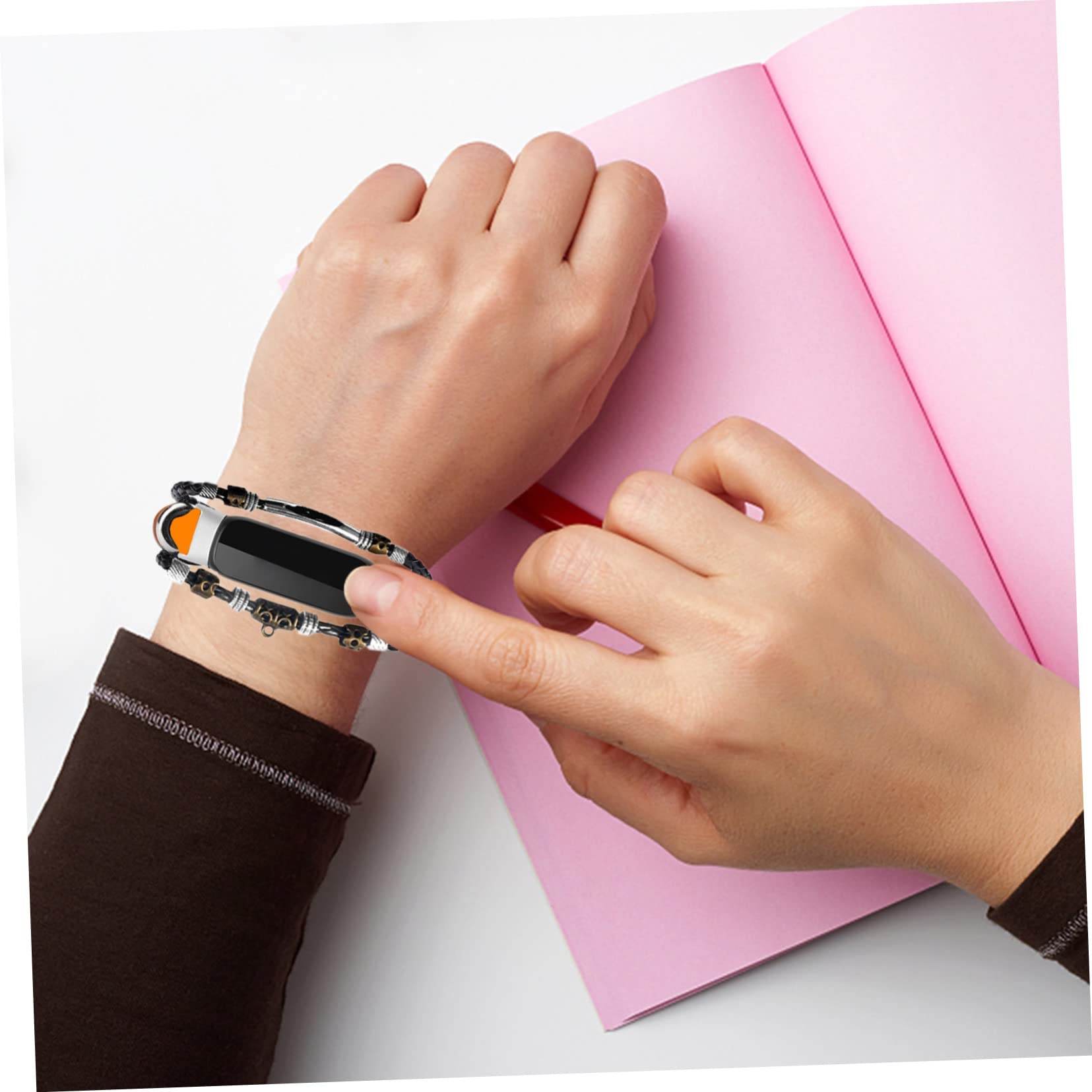 2st Armband Armbänder Tischband Anschauen Ersetzen Fräulein Metall