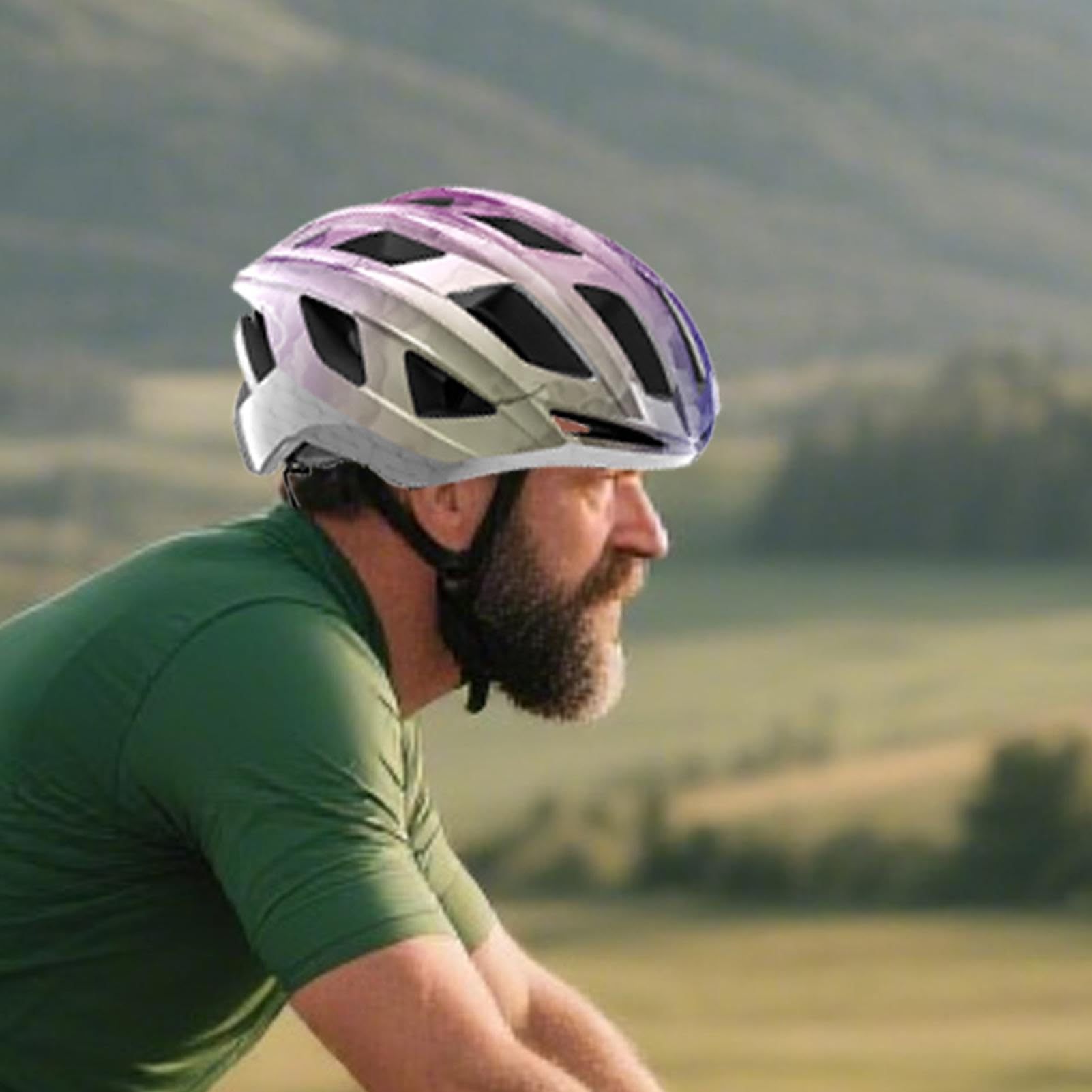 Kaski rowerowe dla dorosłych, rowerzystów, regulowane i bezpieczne
