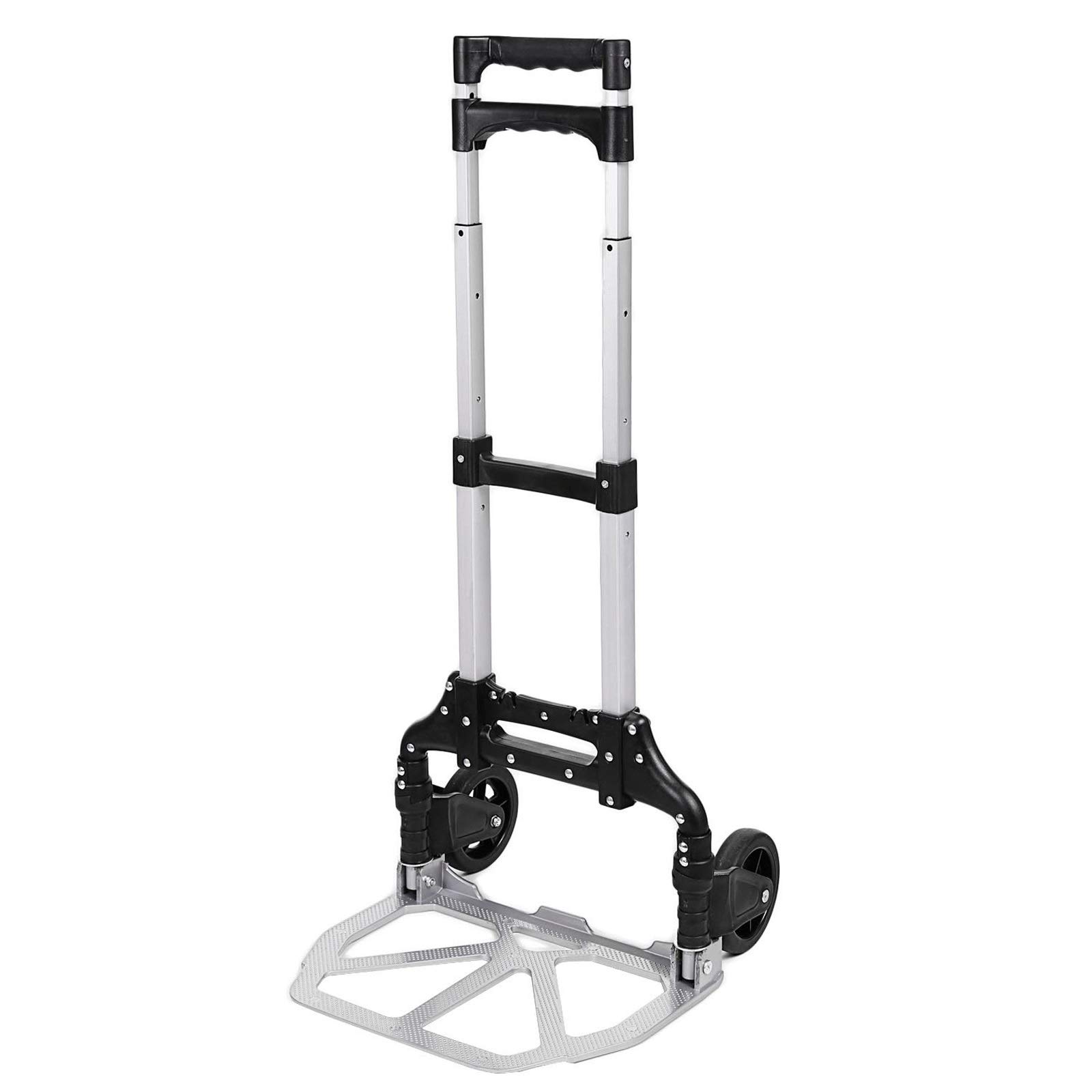 Walgreens Black Walgreen Aq1 Sack Cart Made Of Sturdy Aluminum, Collapsible, 80Kg Maximum Load Capacity
