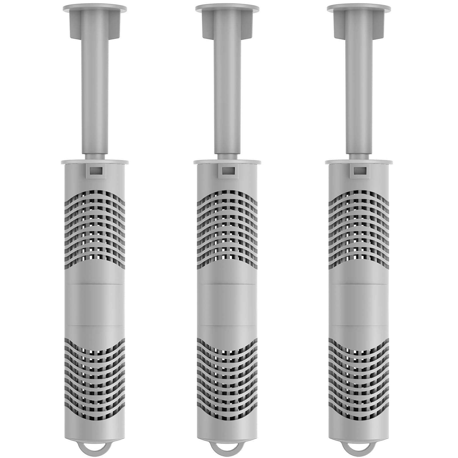 Hot Tub Mineral Silver Ion Cartridge Sticks (3 Gray) for Spas - 12-Month Fresh, Crystal-Clear Water Treatment - Controlled 1.05% Ag+ Release Technology - Reduces Yearly Maintenance Costs