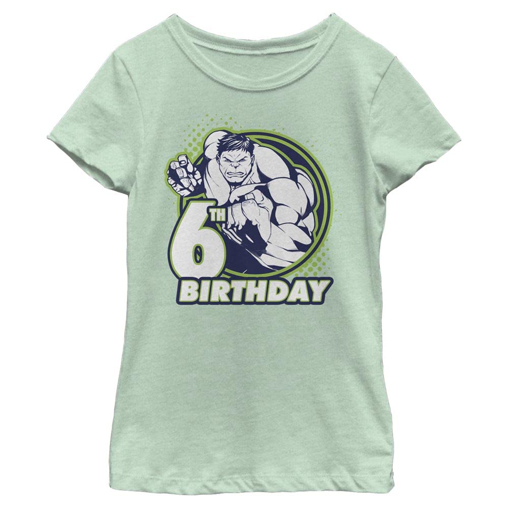 T-shirt Hulk Marvel fille vêtement confortable menthe S - 2