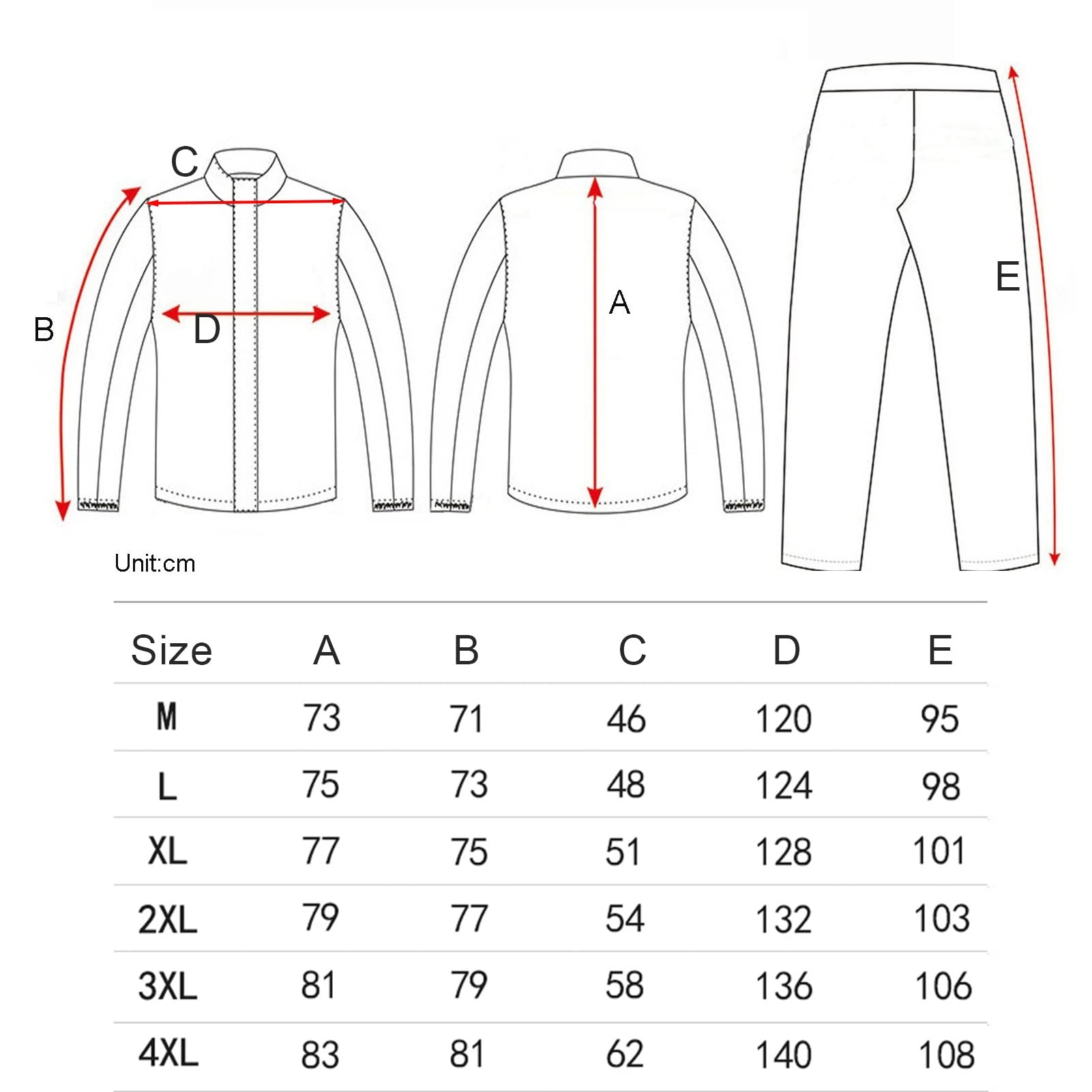 Ropa de Trabajo Divide el Traje de Lluvia Chaqueta y Pantalones Set para Hombres, Impermeables, Ligeros, Transpirables en Equipo de Lluvia con Capucha para el Trabajo Camping Pesca - Azul