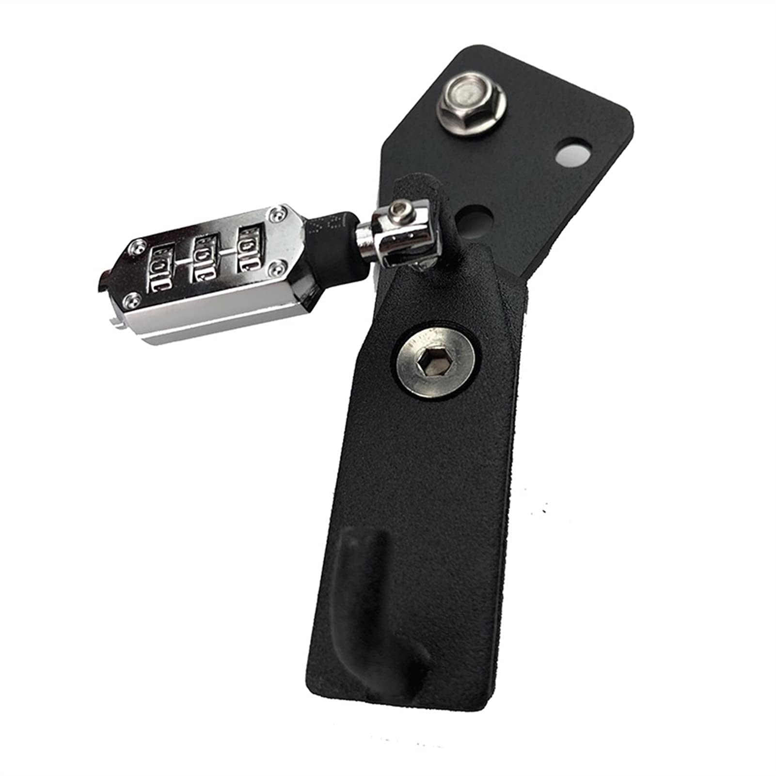 Für Kawasaki Z 800/ZR800 2013 2014 2015 2016 2017 2018 2019 Helmschloss Passwort Halterung Haken Schwarz Seite Diebstahlsicherung Z800