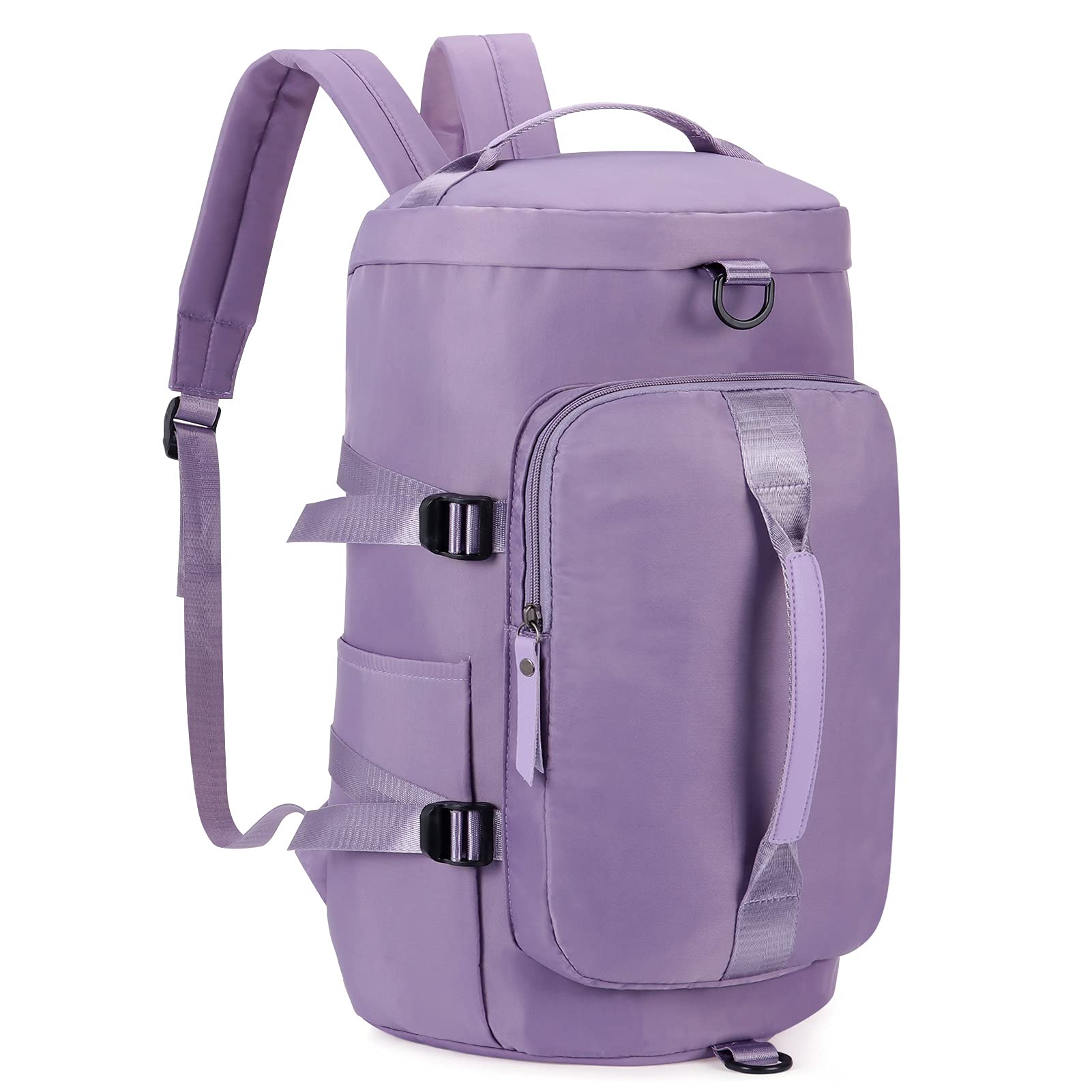 Unisex torba sportowa z funkcją plecaka, torba podróżna z kieszenią na buty, duży plecak podróżny, wodoszczelny, lekki plecak dla kobiet i mężczyzn, do podróży, sportu, fitnessu, treningu, na