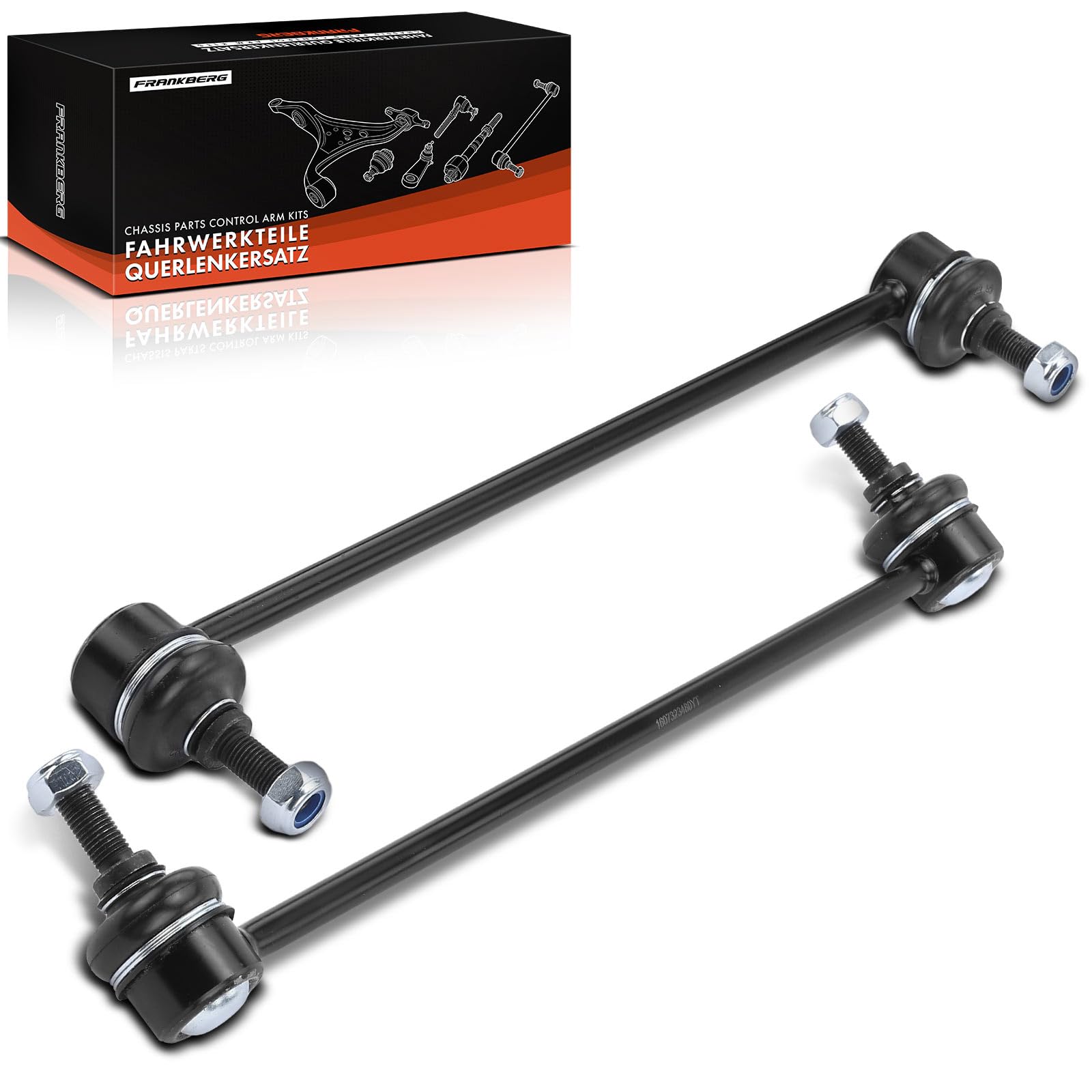 Frankberg 2x Braccio trasversale Braccio assiale Anteriore sinistro destro Compatibile con 208 I CA CC 2008 I CU C3 II SC C3 III SX 206+ 2L 2M Replace# 508759
