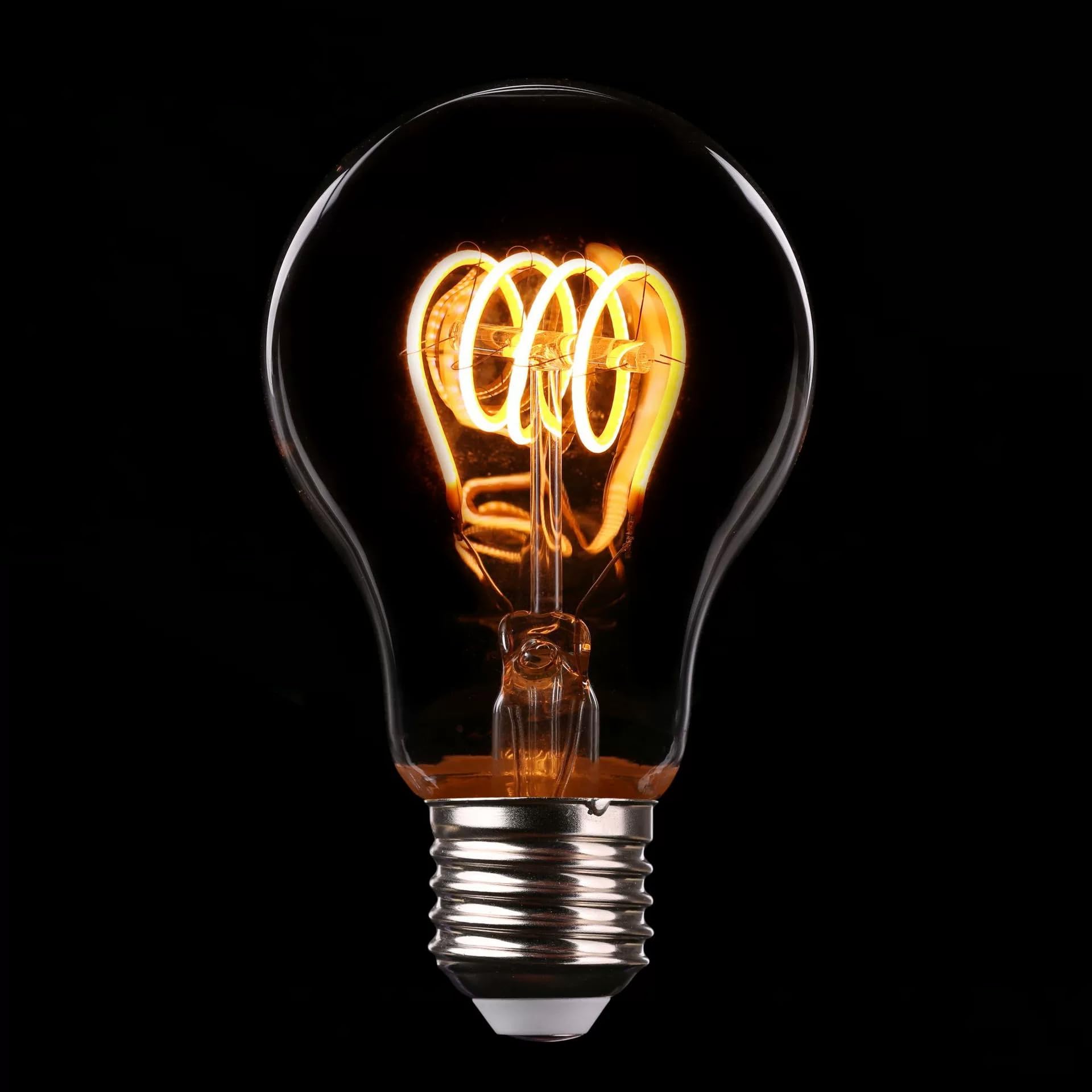 Elastyczny filament LED, 3 V, 50 szt., 2700 K, czerwony, zielony, niebieski, 360 globalnych świateł, żarówka LED Edison, akcesoria do lamp do modelowania artystycznego (80 mm/2700 K)