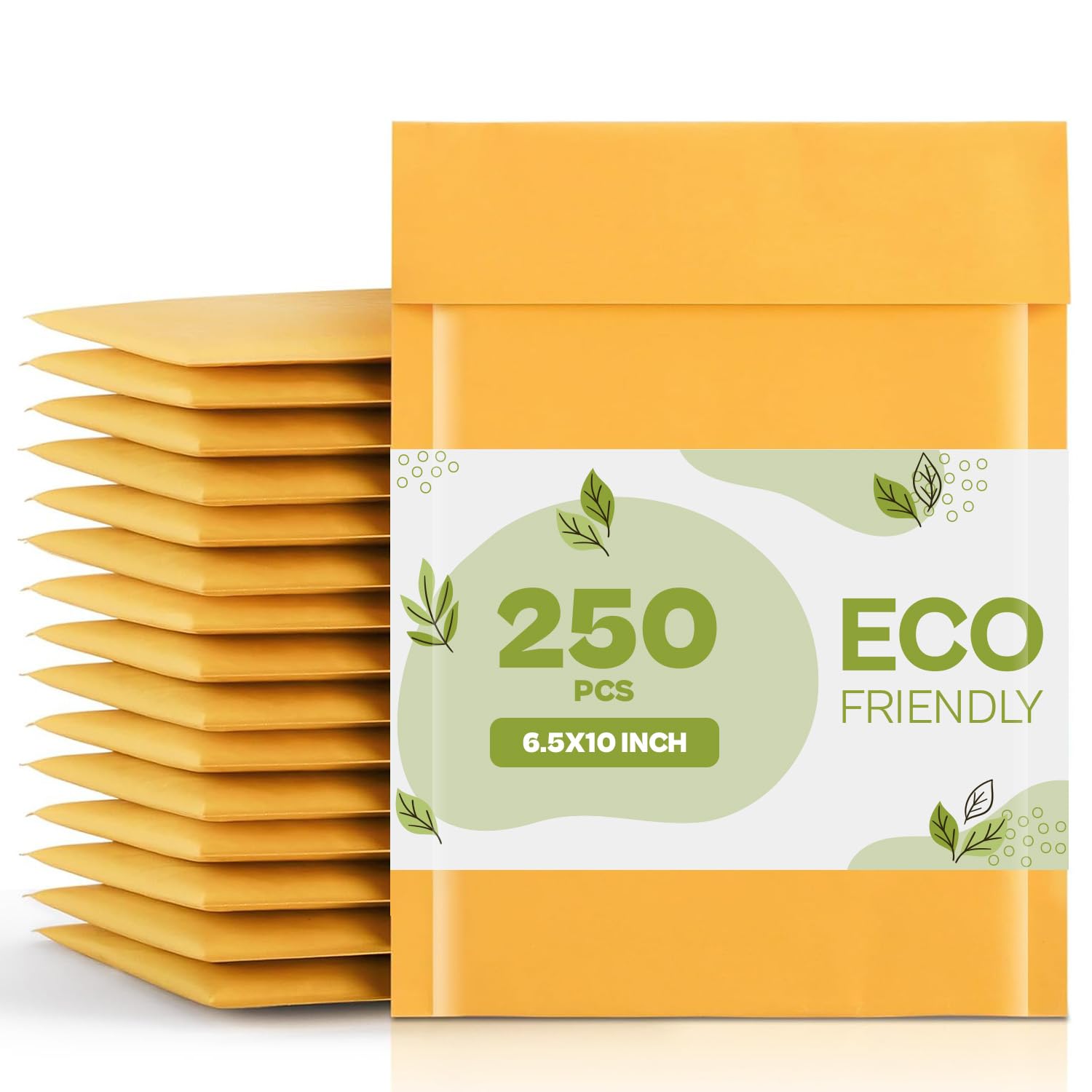Freedom Planet 300 Ecoswift 8.5 X 12 KRAFT Sobres De Burbujas Tamaño # 2 Auto Sellado Bulk Acolchadas De Envío De Suministros Materiales De Embalaje Sobres Bolsas, 8,5 Por 12 Inches Inflight 200