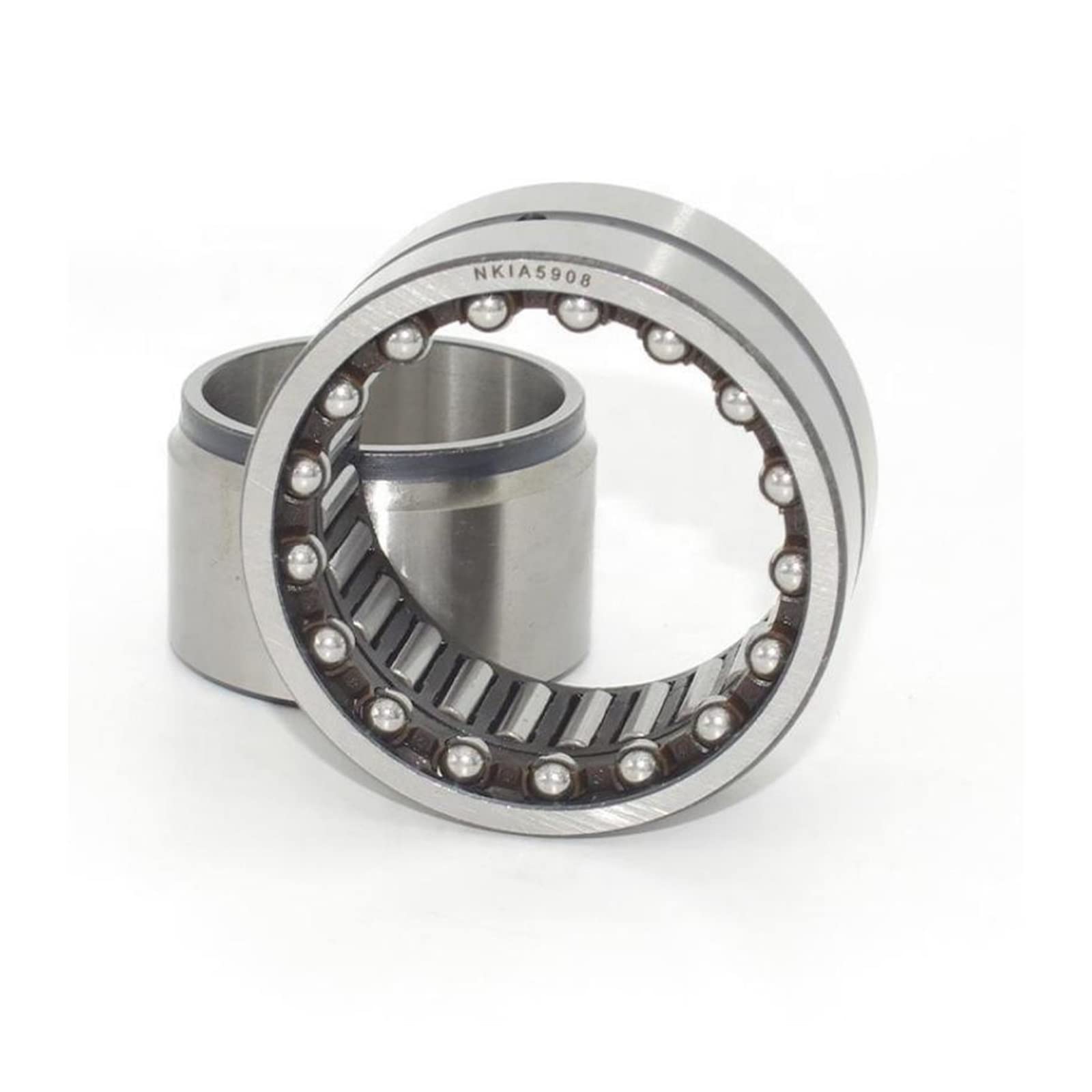 KNIUWMBMH 5pcs NKIB5903 Combined Needle Roller Angular Contact Ball Bearing Size 17x30x20mm Bearings