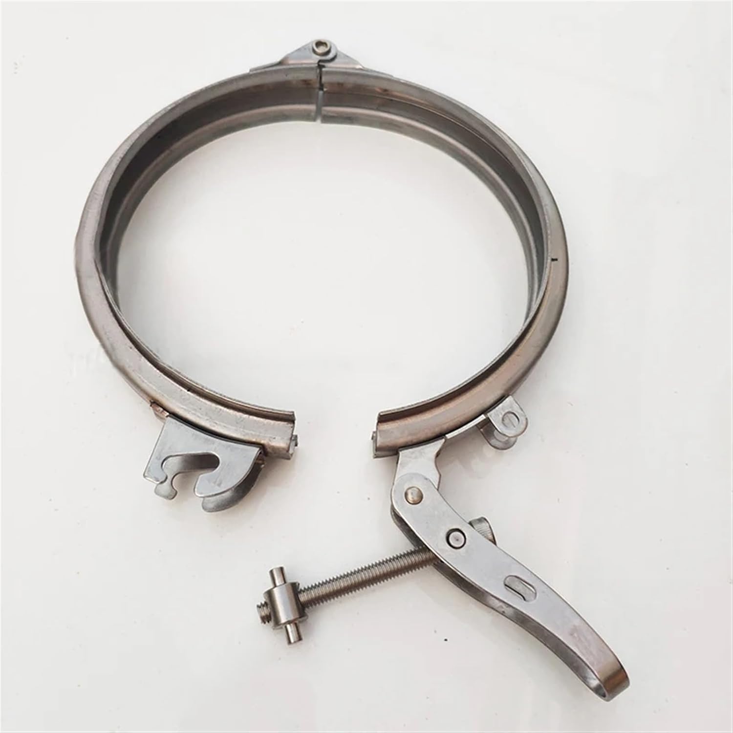 Adjustable Pipe clamp Hose clamp Quick Release Pipe clamp Round Duct clamp Quick Pipe clamp Stainless Steel/Galvanized 80-300mm(Stainless Steel 200m)