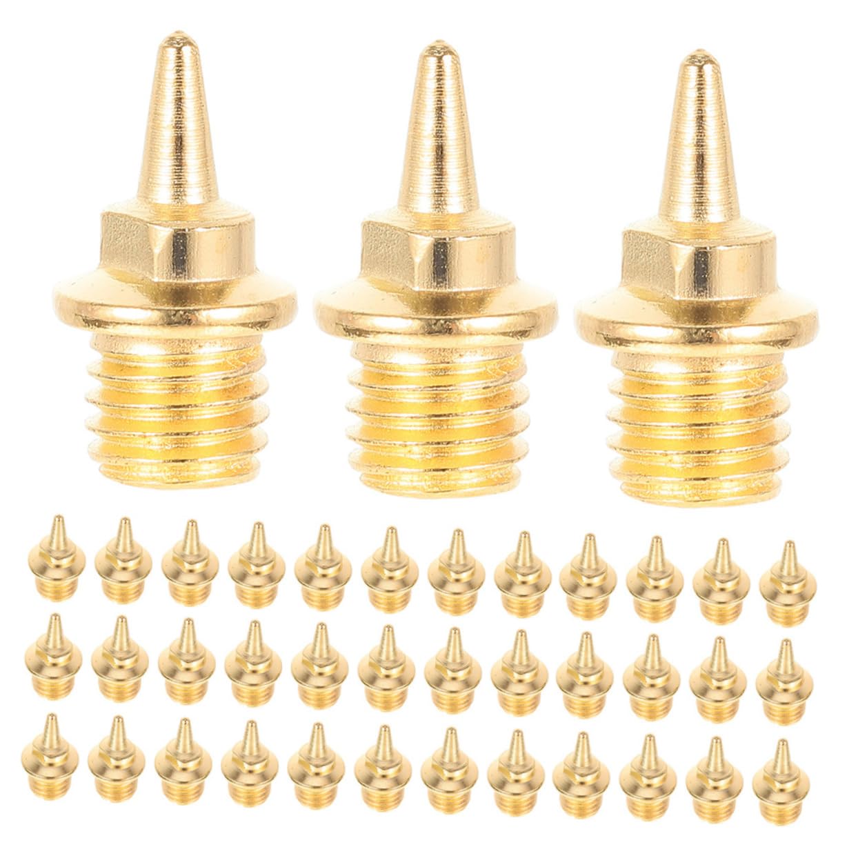 Toyvian Running Track Shoes Spikes 48pcs Aluminum Alloy Track Spikes Replacement