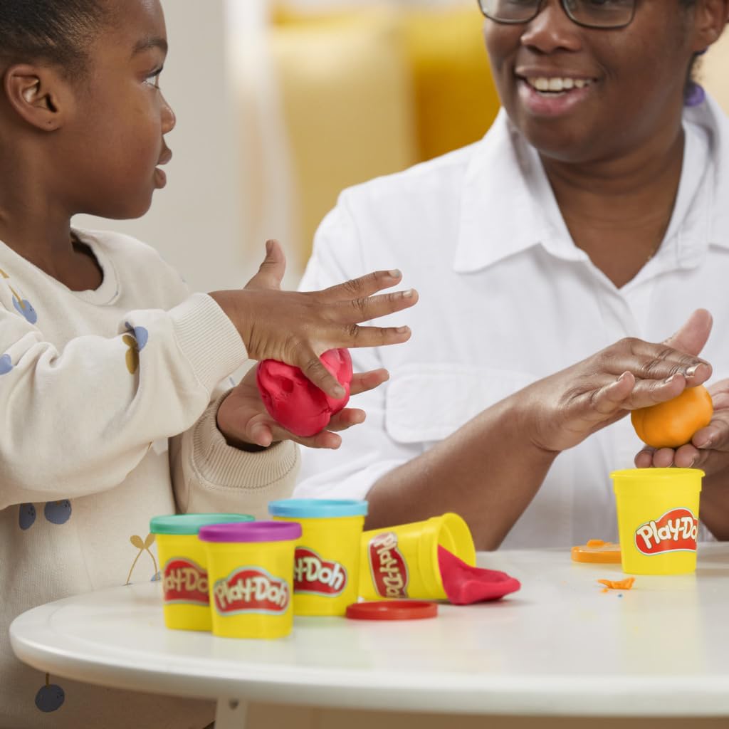 Play-Doh Classique - Boîte Individuelle De Pâte à Modeler Blanche (réutilisable)