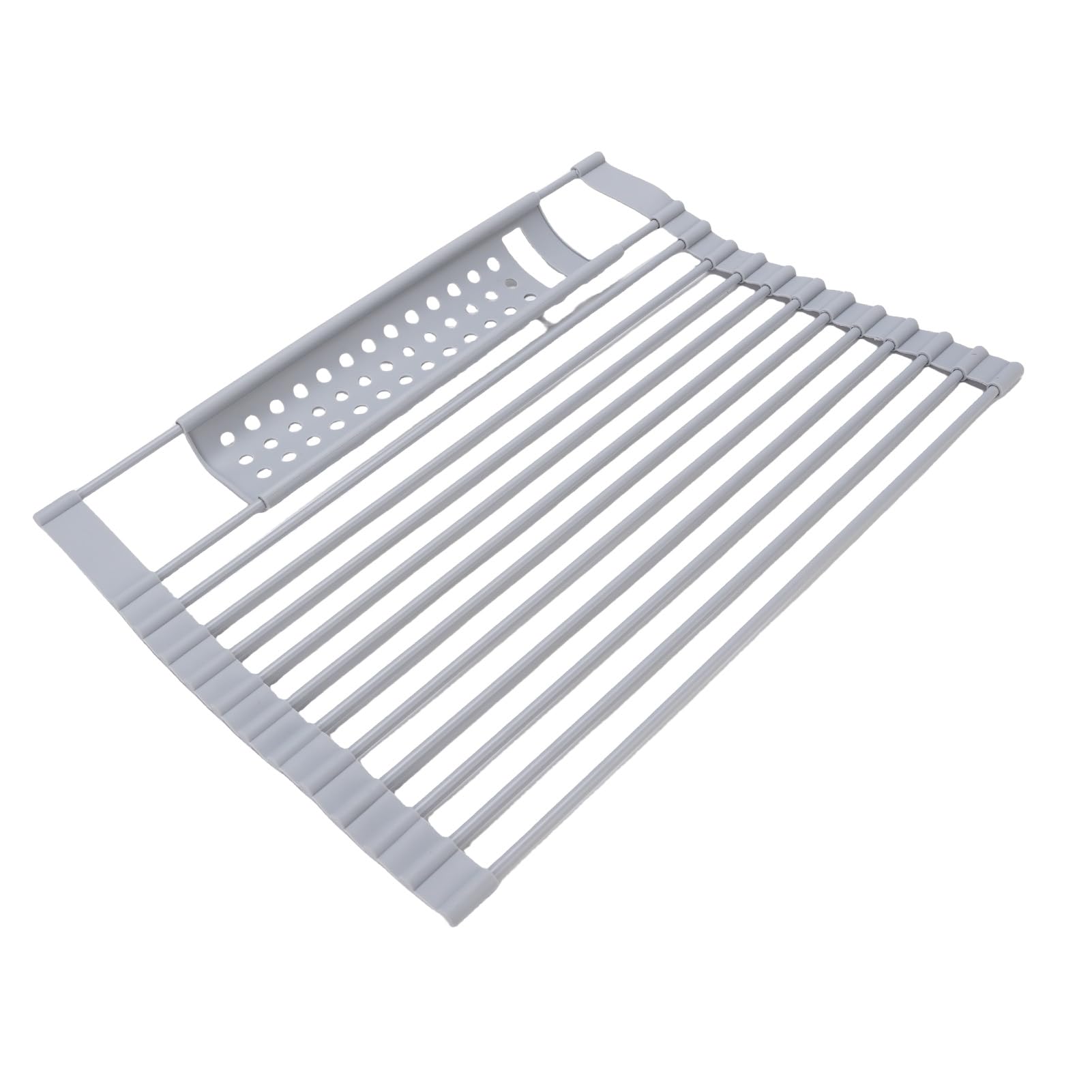 Escurridor de fregadero de acero inoxidable para mantener una cocina organizada y moderna