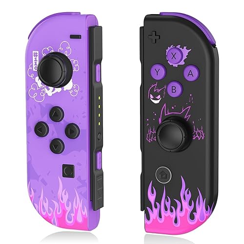 Kipylca Nintendo Switch Joycon, Replacement for Switch Controller, Wireless Controllers with 6-Axis Gyro, Vibration, Motion Control, Wake-up, Screenshot