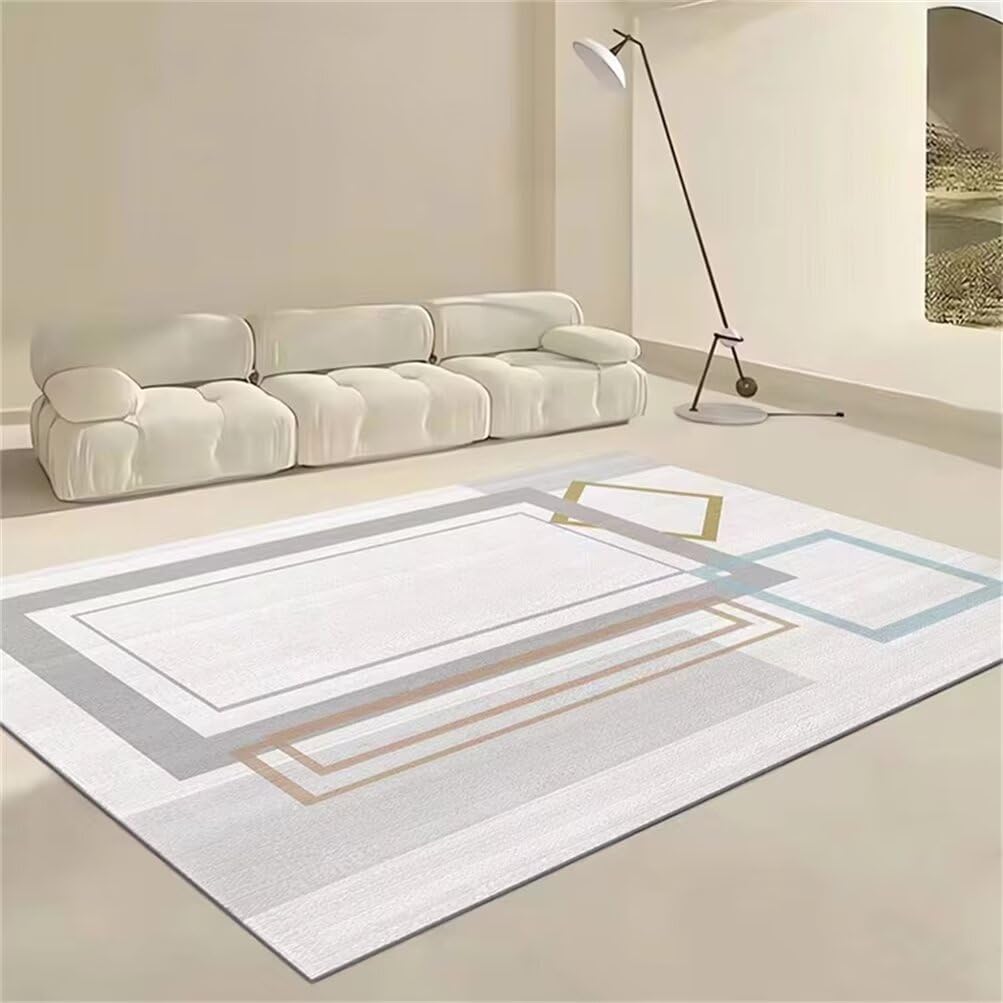 Tapis de sol salon moderne et facile d'entretien 180x250