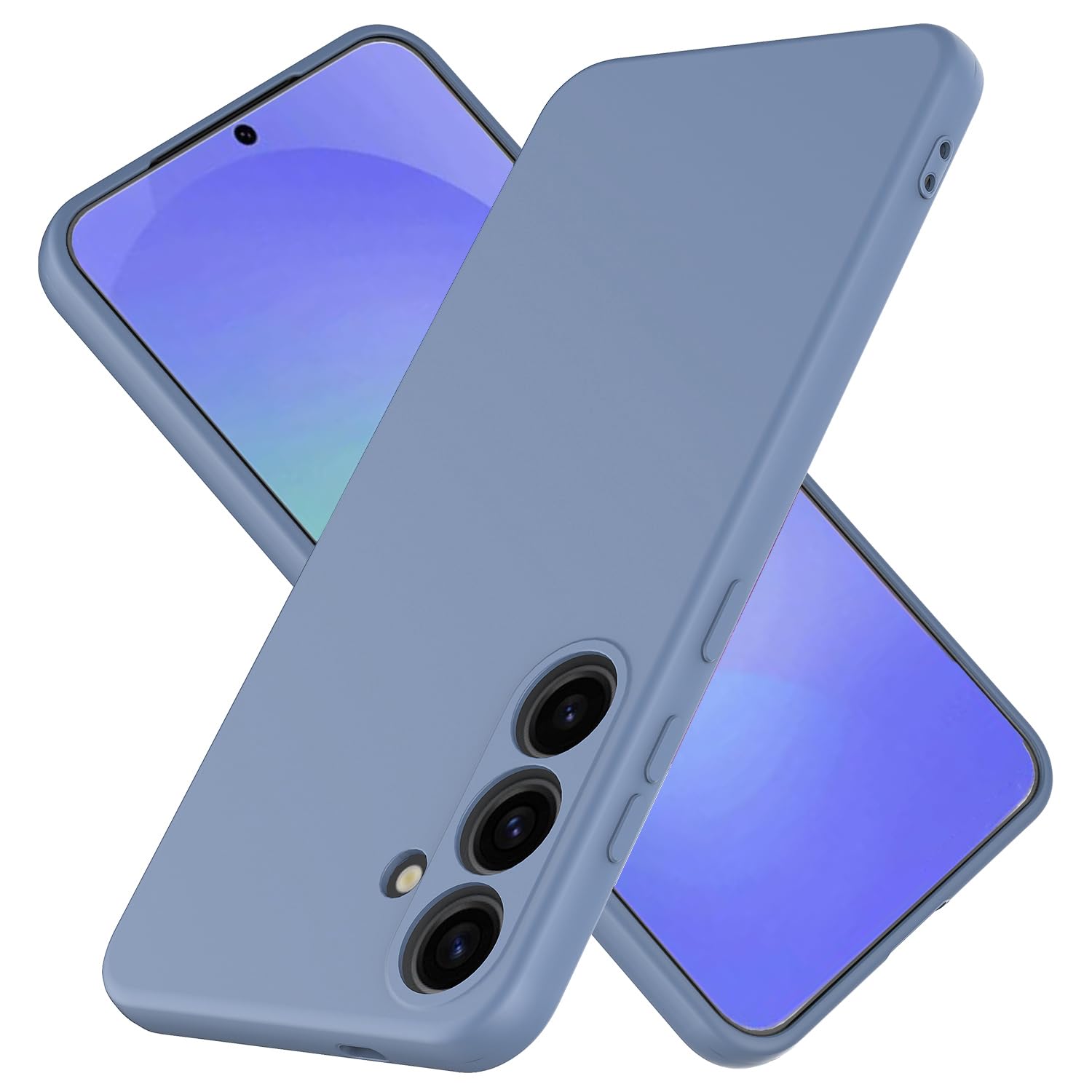 Taneny Silicone Case for Samsung Galaxy A36, Durable and Stylish Drop Tested Soft Silicone Gel Rubber Slim Fit Shockproof Protection Phone Cover for