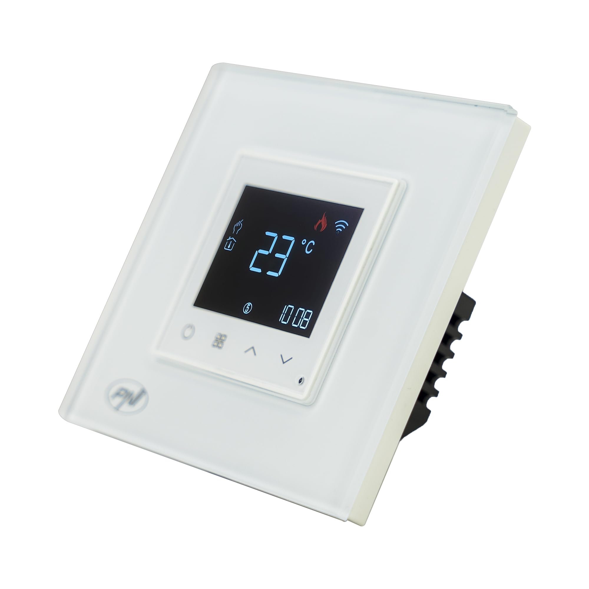 PNI Smart thermostat CT26W WiFi electric floor heating or pump group, floor sensor included, 10A, recessed mounting - Image 2