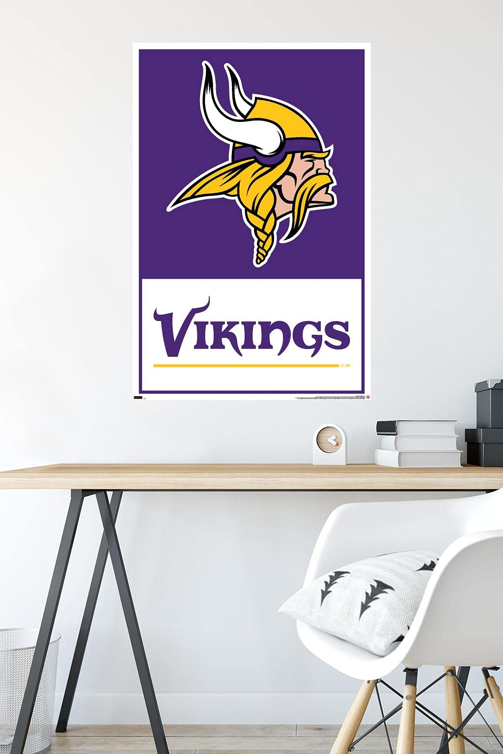 90s NFL MINNESOTA VIKINGS 刺繍ロゴ Vintage 90s Logo Athletic Minnesota Vikings Sweatshirt