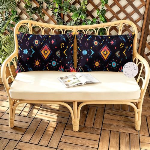 Housse coussin 40x80 lin double face premium imperméable à fermeture invisible - 4