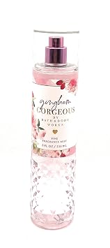 Bath and Body Works Gingham Gorgeous Fine Fragrance Mist 8 Fluid Ounce Body Spray 2023 Limited Edition