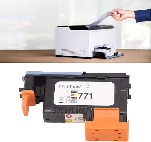 Miniatura 6 de TOPINCN Cabezal de impresión de repuesto para impresora 711 Z6200 Z6600 Z6800 Z6810, práctica pieza de repuesto de accesorios de impresora ABS