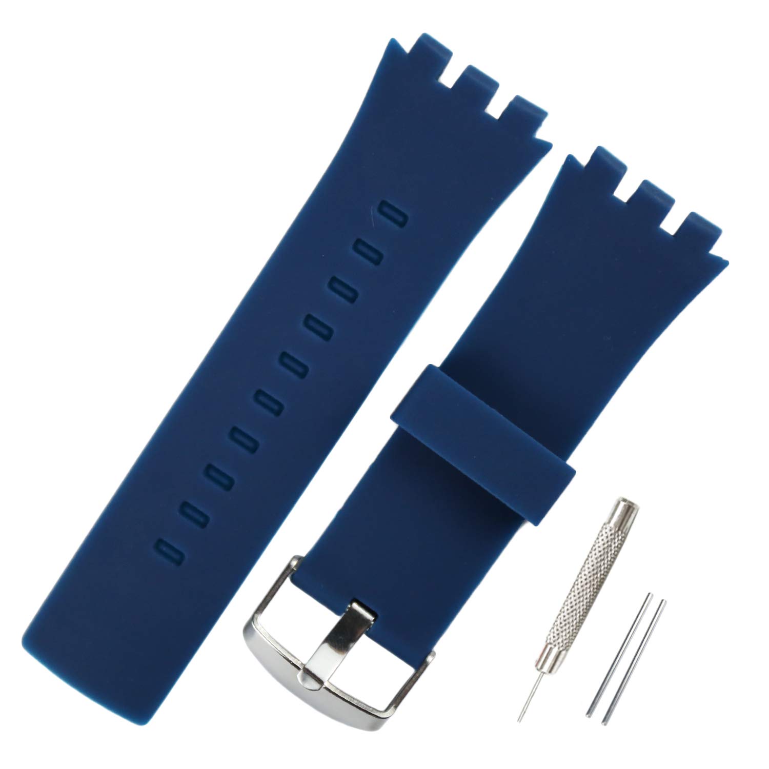 KHZBS Silicone Watch Strap Replacement for Swatch Touch Collection Watch Band (24mmï¼â€° (B07W7JRL8F) Amazon Price History, Amazon Price Tracker