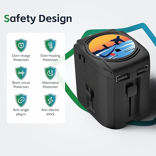 Miniatura 5 de Adaptador de enchufe de viaje mundial