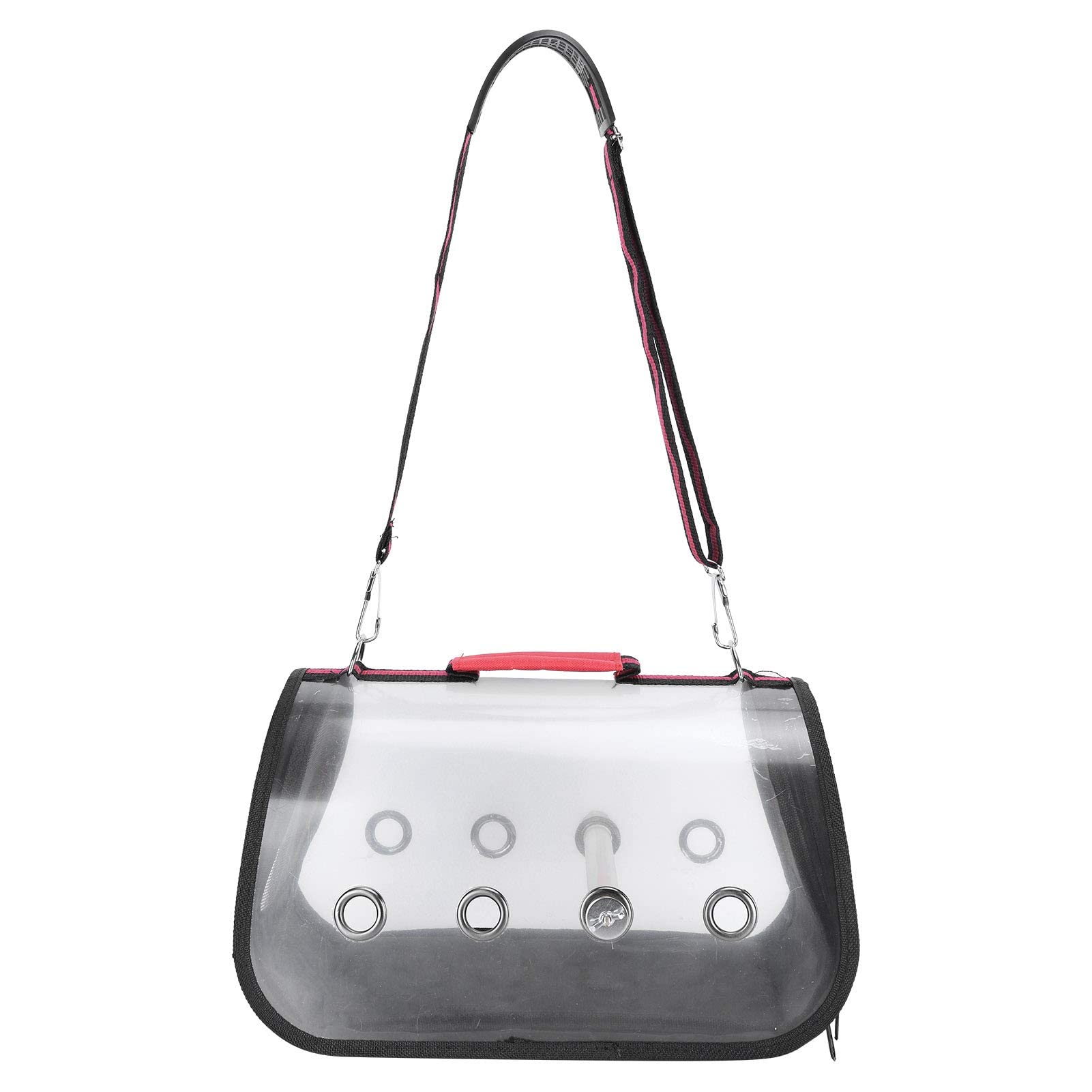 Trasportino Per Uccelli Portatile - Gabbia Da Viaggio Per Pappagalli, Leggero, Con Spallacci - Foto 6