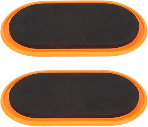 Miniatura 2 de Paquete de 2 deslizadores de núcleo de ejercicio de forma ovalada, entrenamiento de cuerpo completo, disco deslizante deslizante, suministros de