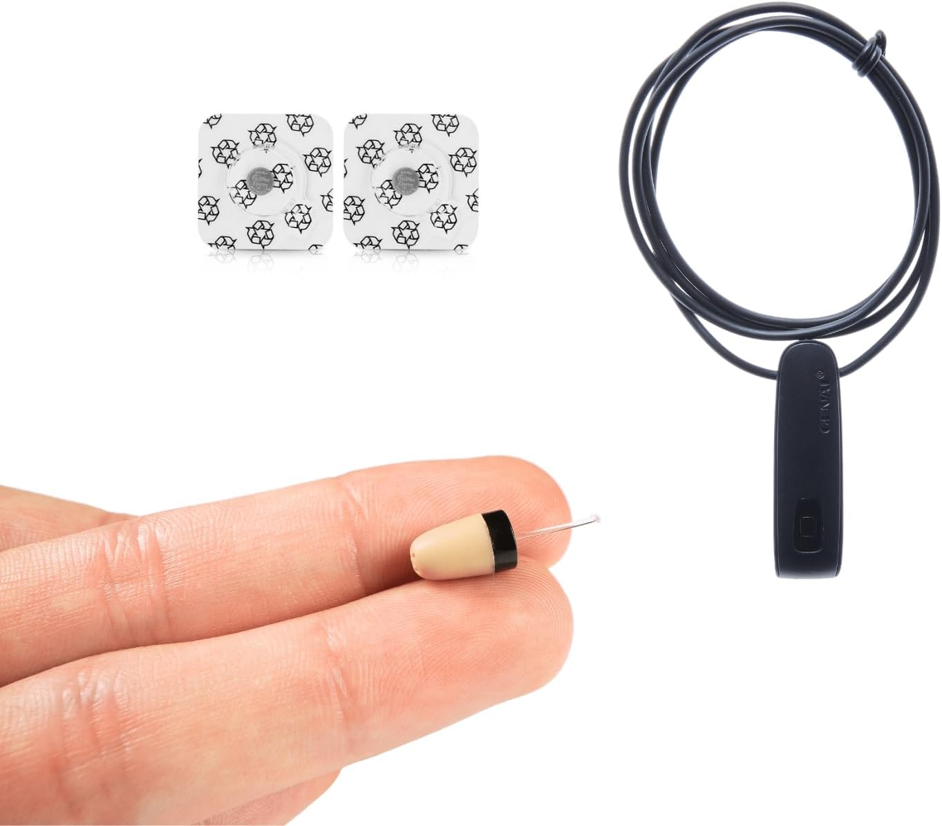 Spy Earpiece Bluetooth Hidden Wireless Earphones Invisible Headset Phone Microphone Exam - Mini Secret Headphone Listening Device Hearing Cheating Earbuds (Spy Earpiece Vip Pro SuperMini BT IM)