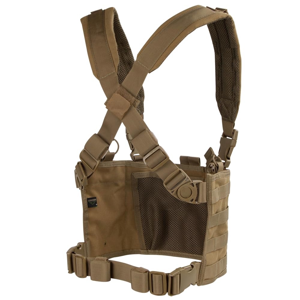 [新品]CONDOR チェストリグ MCR4 COYOTE BROWN セット Amazon | CONDOR(コンドル) OPS CHEST RIG COYOTE BROWN MCR4-498