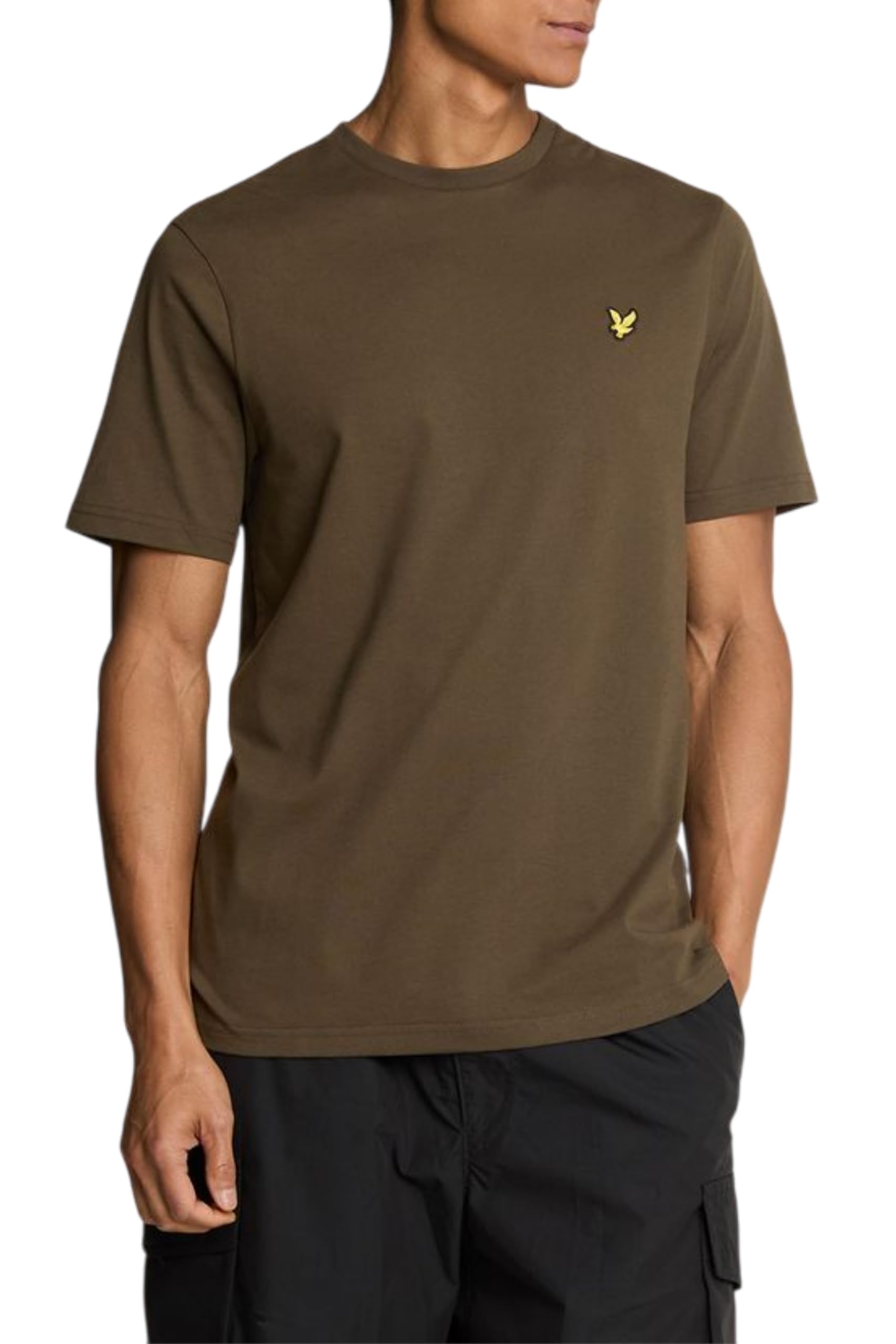 Lyle And Scott Men's Green Basic Logo T Shirt in Size XS, Sports Direct