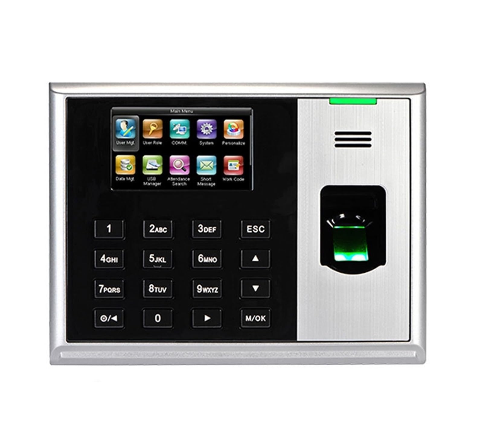 Máquina de marcado empleados y sistemas asistencia Lector IC USB 13,56 KHZ con pantalla a color 3 pulgadas,Flexible(S30 IC)
