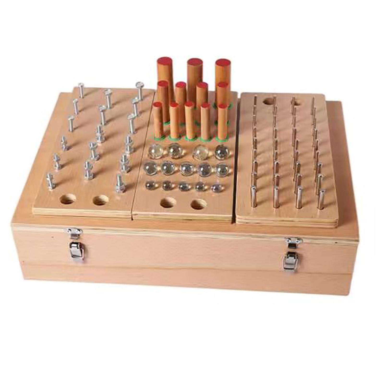 COYEUX Entrenador De Destreza Manual, Kit De Entrenamiento Combinado para La Función De La Mano, Diseño Abatible, Mejora La Coordinación De Movimientos, para Lesiones Hemiplejicas por Accidente
