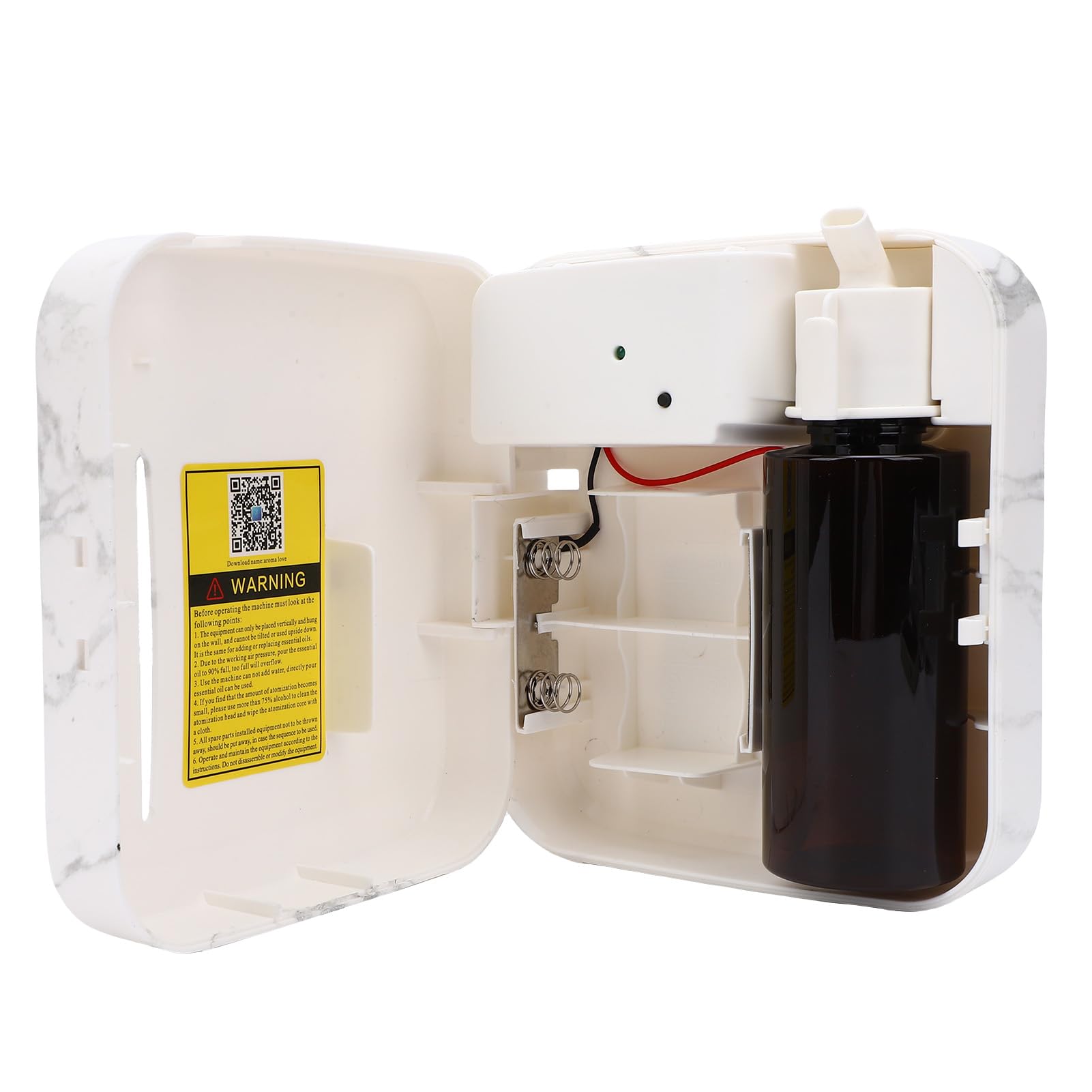 Generic Machine de Parfum Intelligente sans Eau à Brancher à Piles pour Salon de Sauna Spa 150 ML PP
