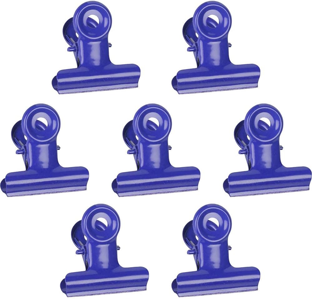 JAM PAPER Metal Bulldog Clips Combo Pack - Small - 22mm - Assorted - 100/Pack